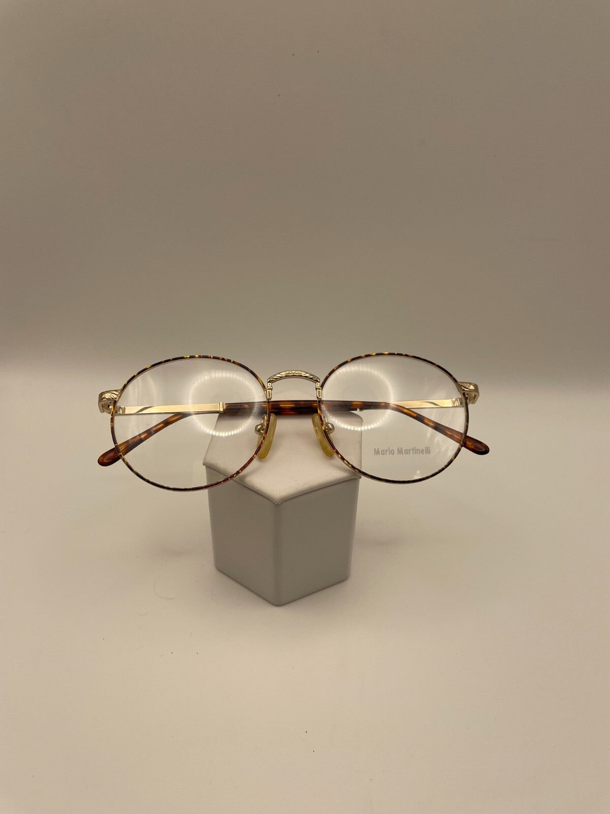 Mario Martinelli Brand Terry Model 53 Eye Ant. G/D. Amber NEW