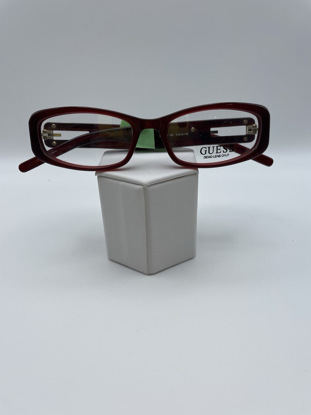 Guess Brand GU1643 Model 51 Eye Burgundy NEW