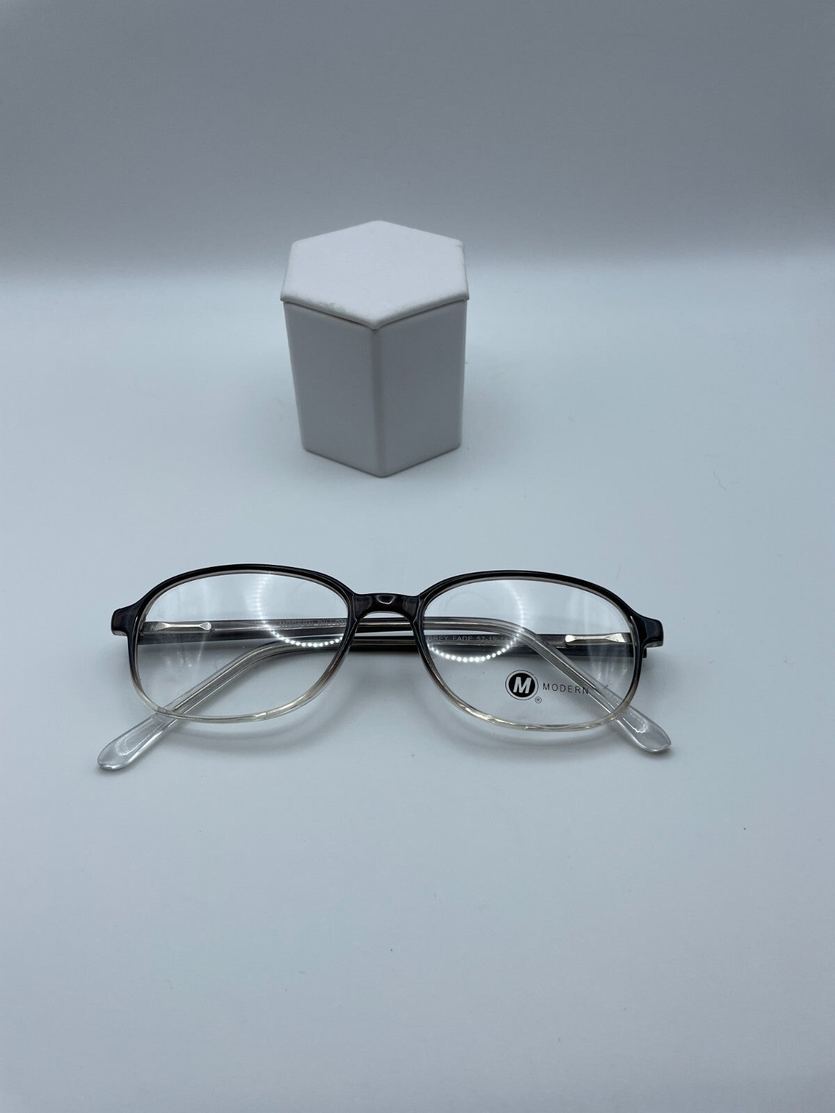 Modern Optical Brand Dillon Model 52 Eye Grey Fade NEW
