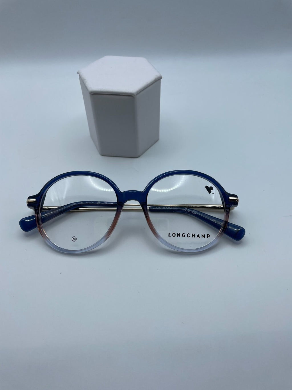 Longchamp Brand LO2736 Model 50 Eye Gradient Blue/Rose/Azure NEW