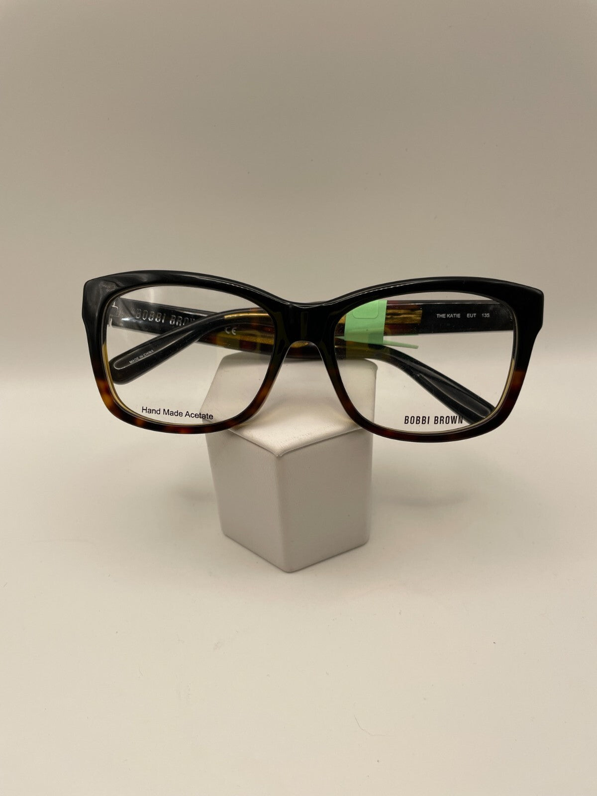 Bobbi Brown Brand The Katie Model 54 Eye Black Tortoise Fade NEW