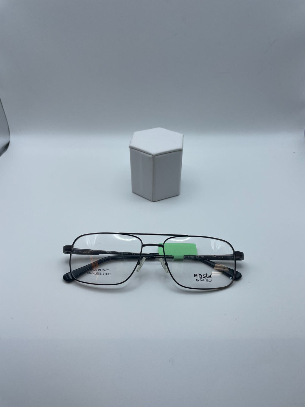 Elasta by Safilo Brand E7236 Model 56 Eye Ruthenium NEW