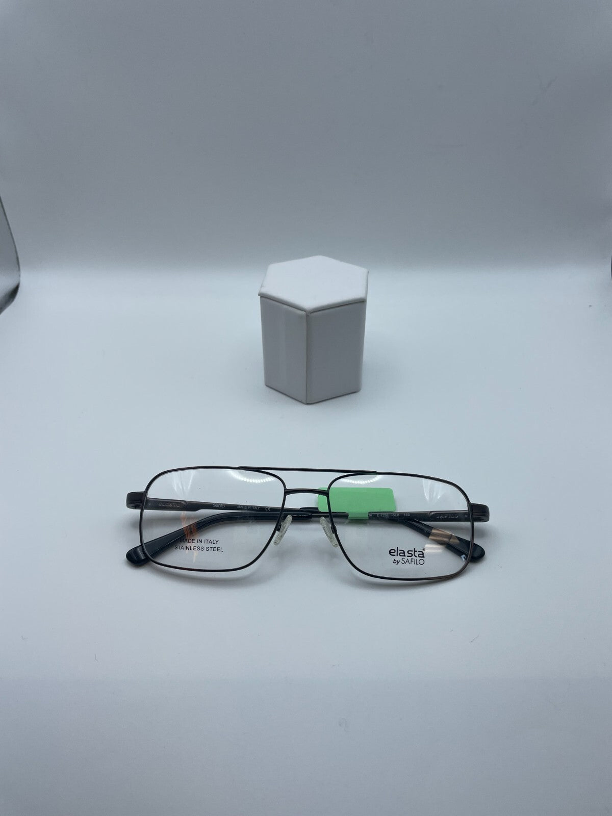 Elasta by Safilo Brand E7236 Model 56 Eye Ruthenium NEW