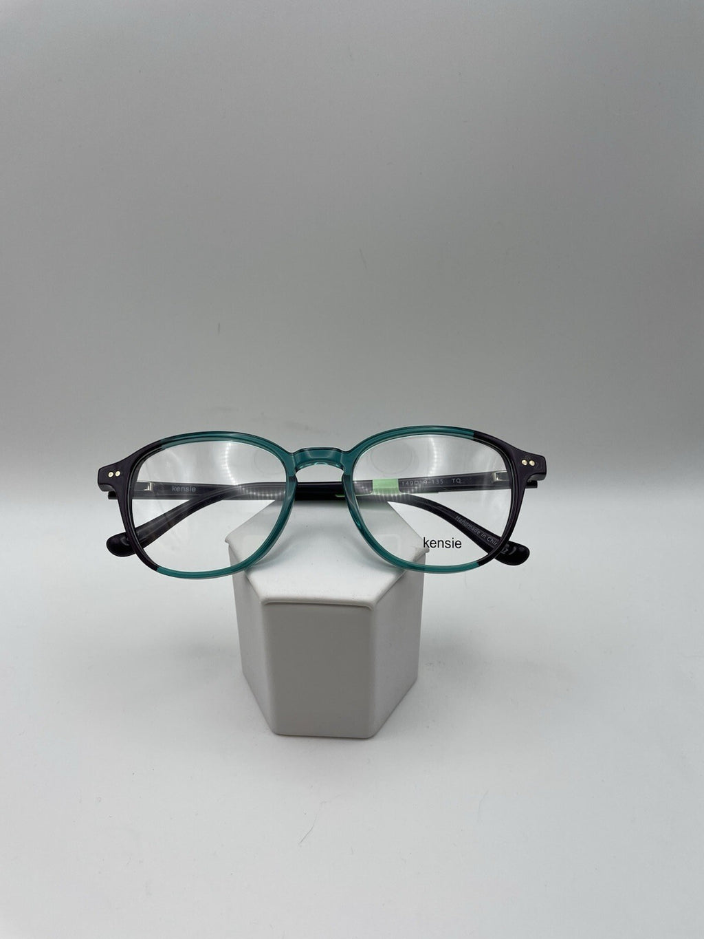 Kensie Brand Abstract Model 49 Eye Turquoise NEW
