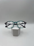 Kensie Brand Abstract Model 49 Eye Turquoise NEW