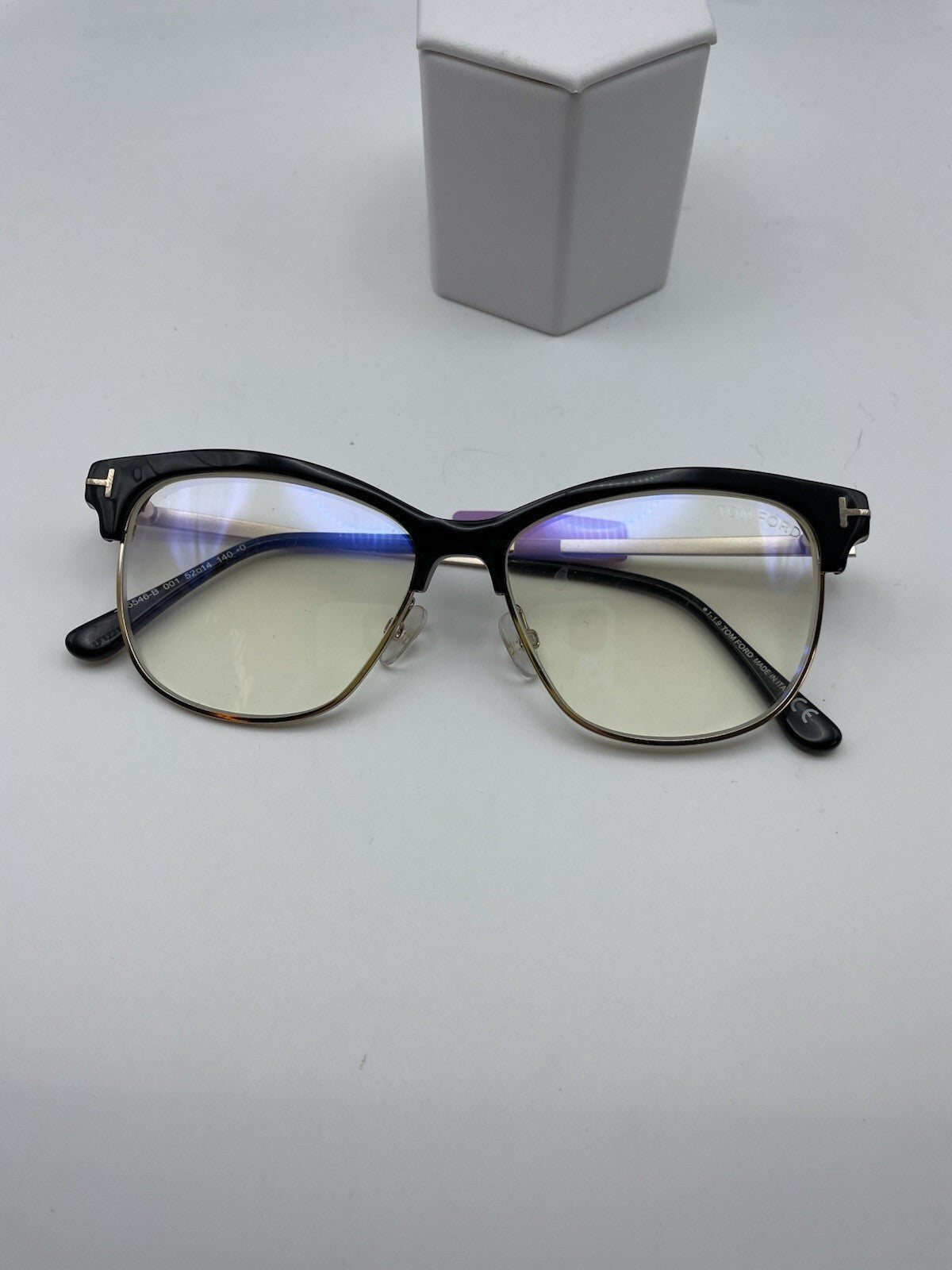 TOM FORD Brand TF 5546-B Model 52 Eye Black NEW