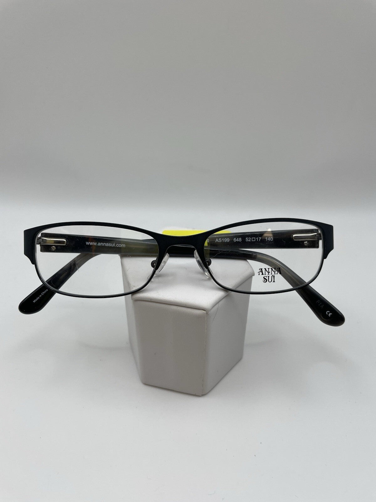 Anna Sui Brand AS199 Model 52 Eye Navy NEW