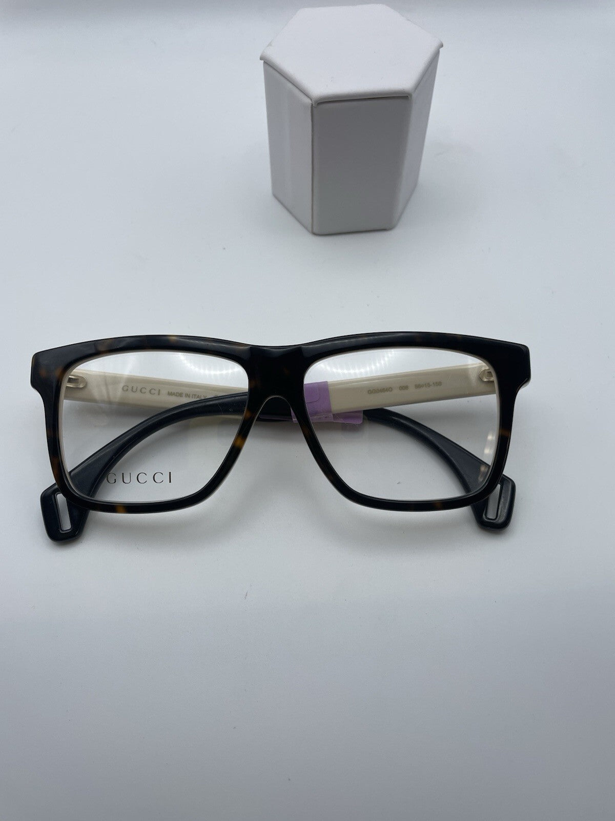 Gucci Brand GG0464O Model 56 Eye Tortoise NEW