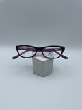 Modern Optical Brand Adorable Model 47 Eye Black Plum NEW
