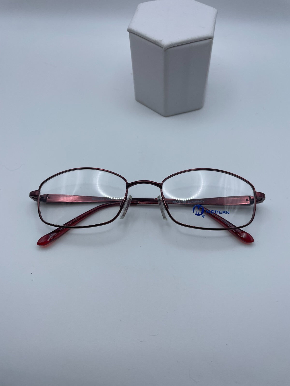 Modern Optical Brand Kind Model 53 Eye Burgundy NEW