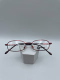 Modern Optical Brand Slide Model 48 Eye Burgundy NEW