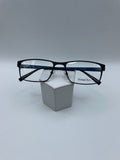 Michael Ryen Brand MR-248 Model 54 Eye Chocolate / Navy NEW