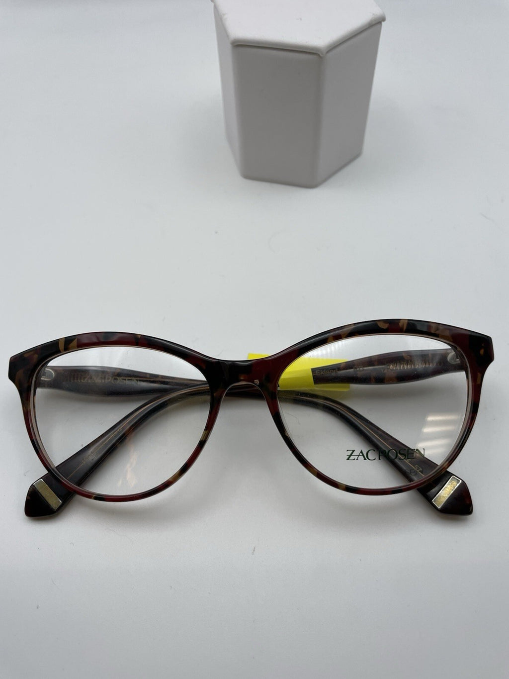 Zac Posen Brand Ekland Model 53 Eye Red NEW