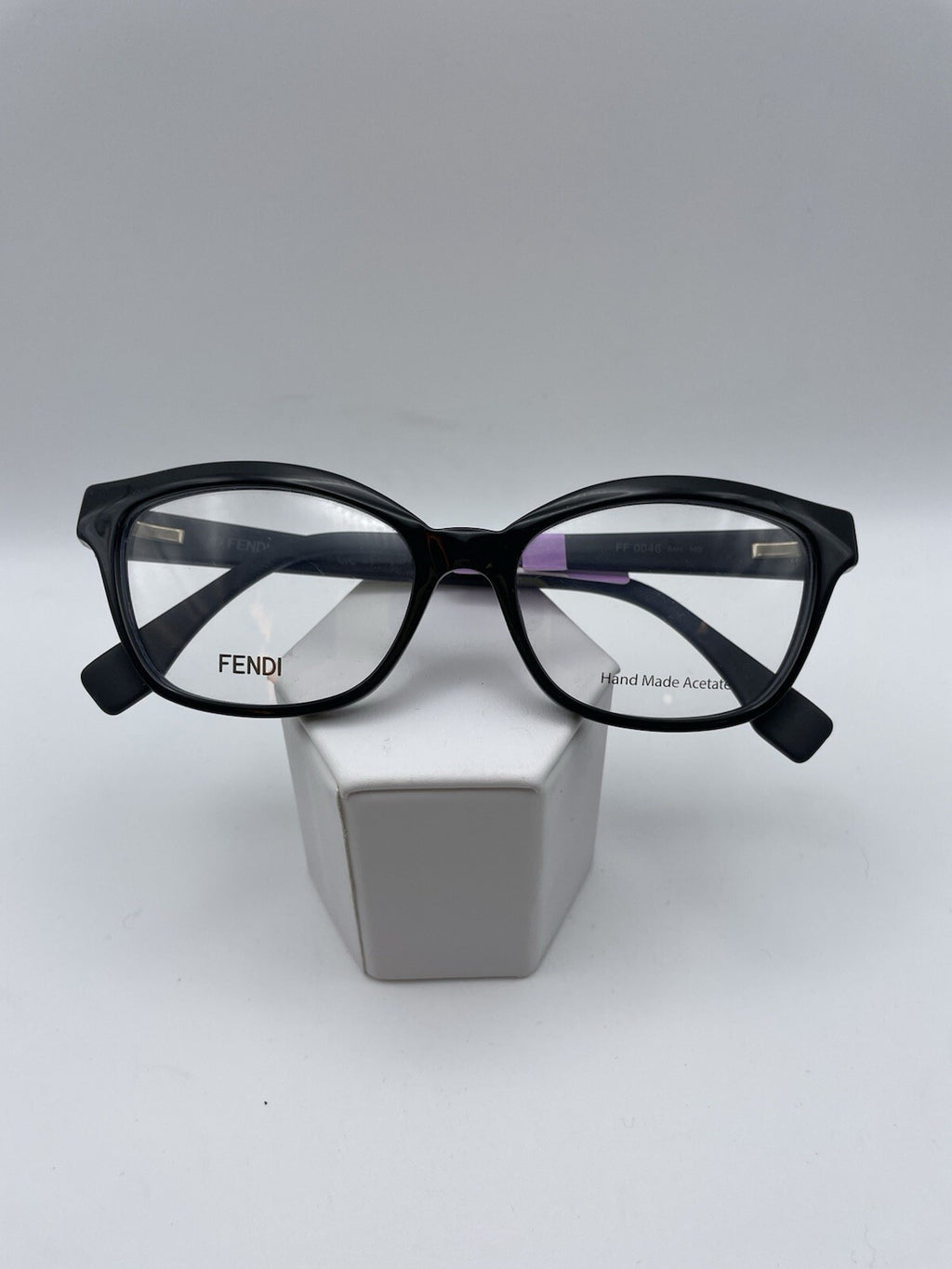 FENDI Brand FF 0046 Model 52 Eye  Black Color NEW