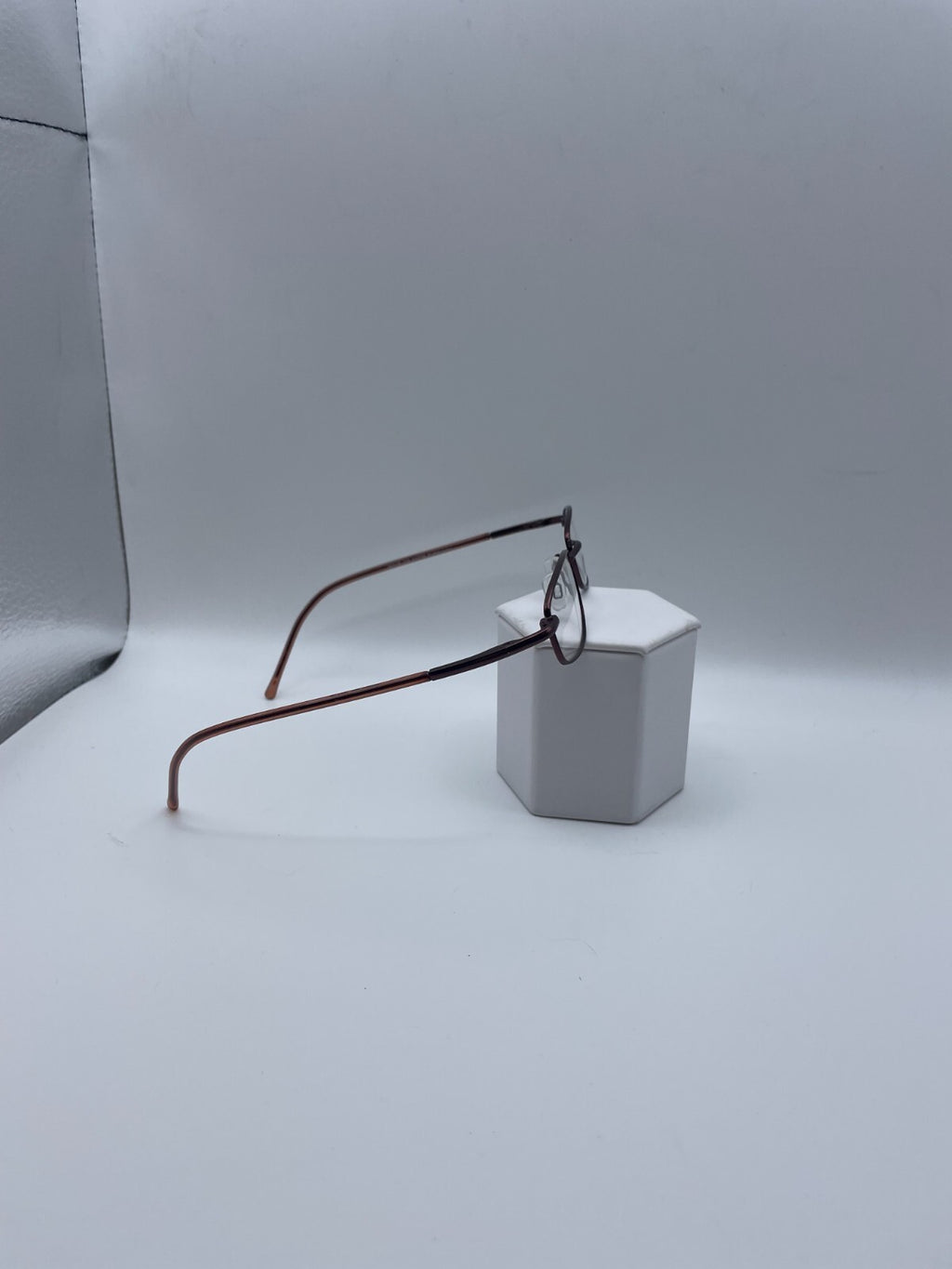 Modern Optical Brand Ninja Model 46 Eye Burgundy NEW