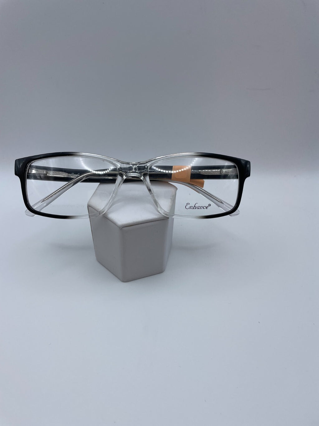 Enhance Brand 4039 Model 58 Eye Shiny Blk Crystal NEW