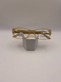 Luxe Eyewear Brand 347 Model 53 Eye Beige NEW