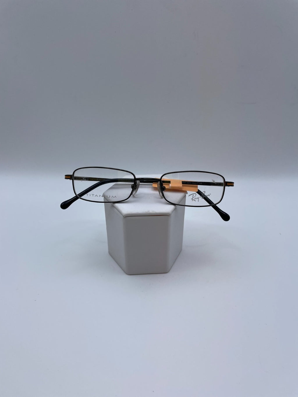 Ray-Ban Brand RB 1008T Model 44 Eye Black/Orange NEW