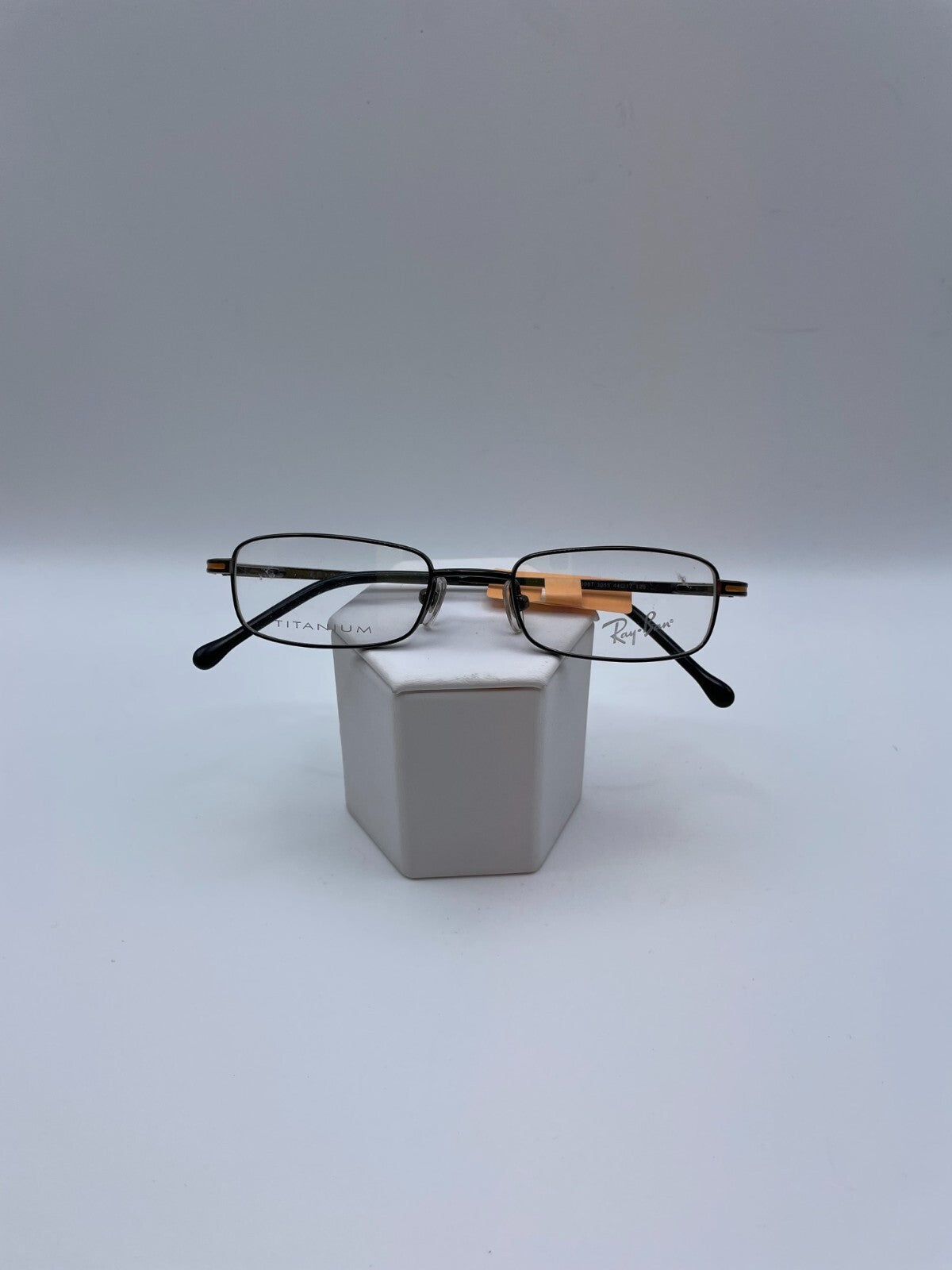 Ray-Ban Brand RB 1008T Model 44 Eye Black/Orange NEW