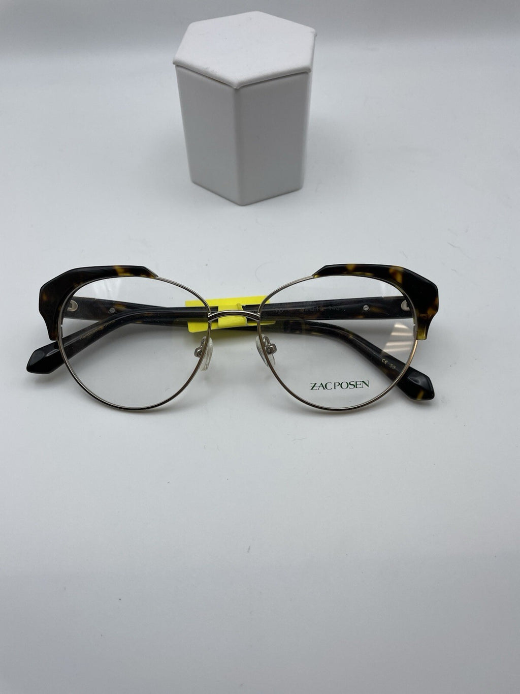 Zac Posen Brand Quincy Model 52 Eye Tortoise NEW