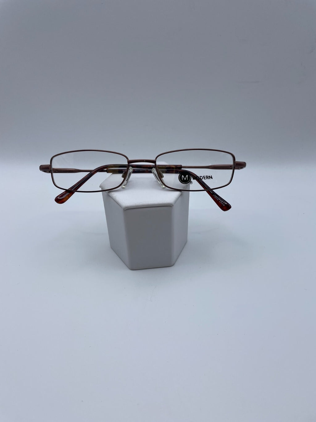 Modern Optical Brand Swift Model 50 Eye Antique Brown NEW