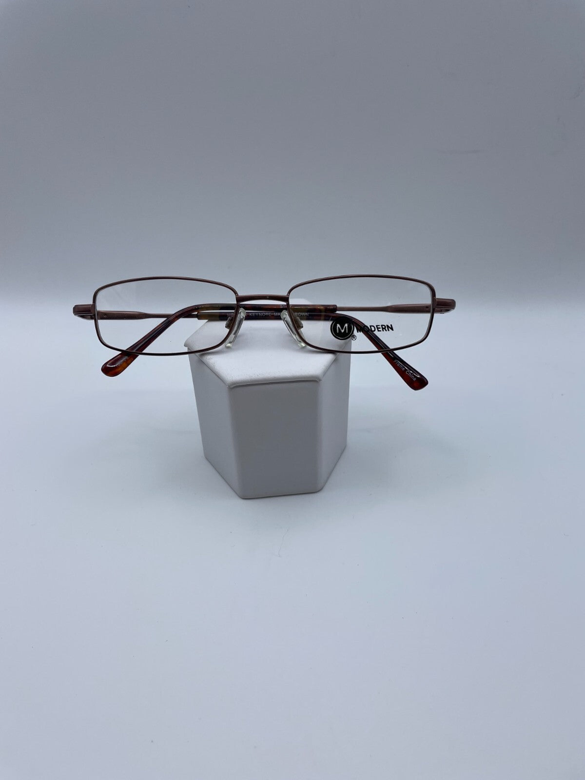 Modern Optical Brand Swift Model 50 Eye Antique Brown NEW