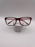 VERA WANG Brand Enide Model 53 Eye Cranberry NEW