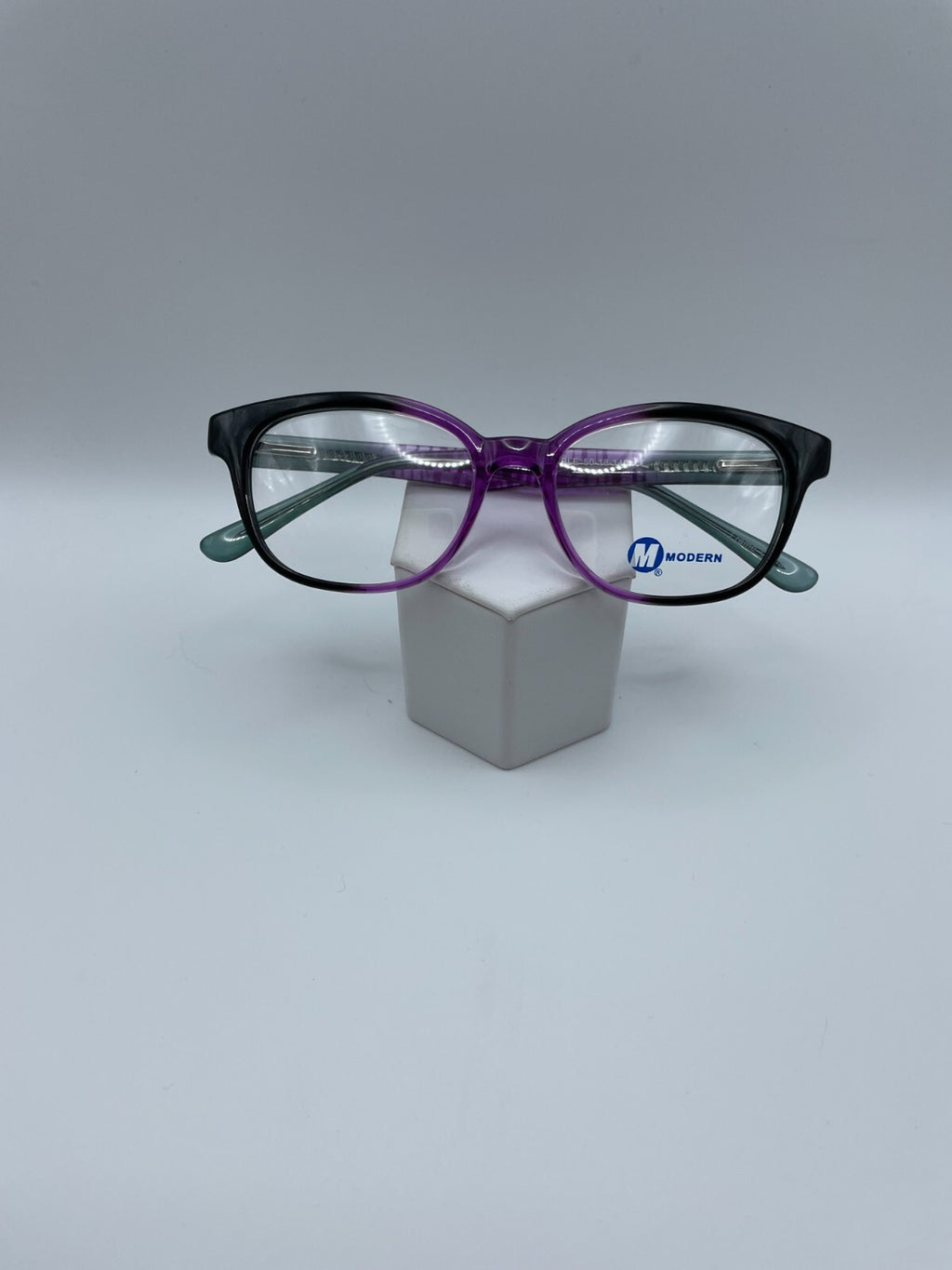 Modern Optical Brand Liquid Model 50 Eye Jade/Purple NEW