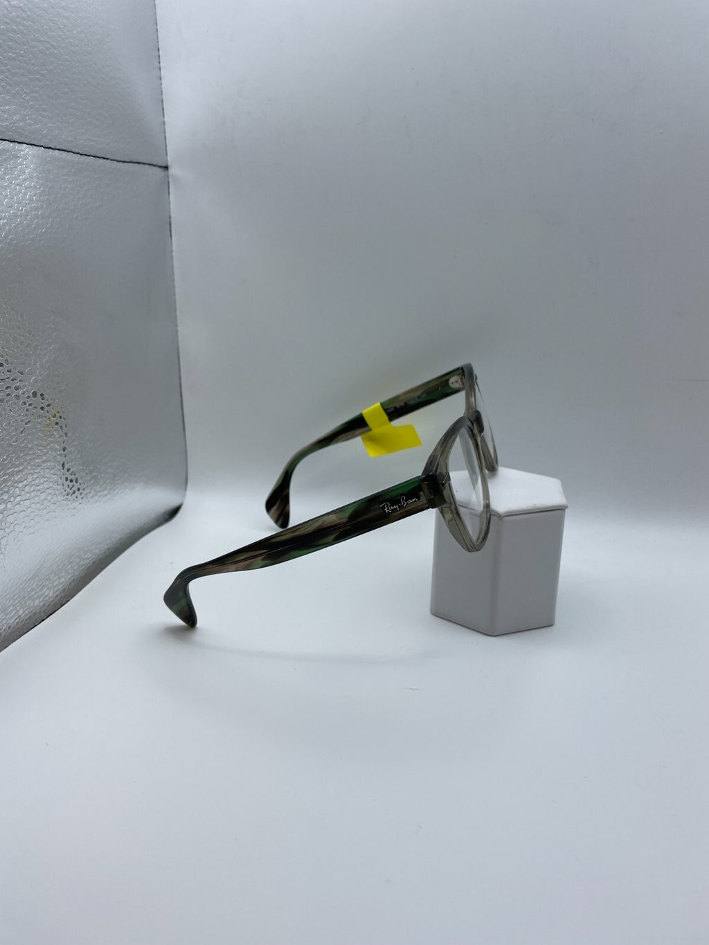 Ray-Ban Brand RB 0880 Model 52 Eye Transparent Green NEW