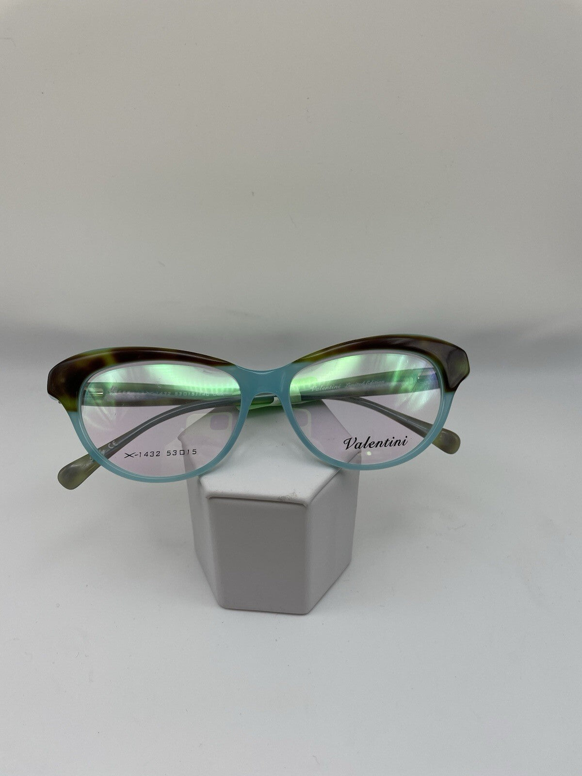 Valentini Brand X-1432 Model 53 Eye Teal/Tortoise NEW