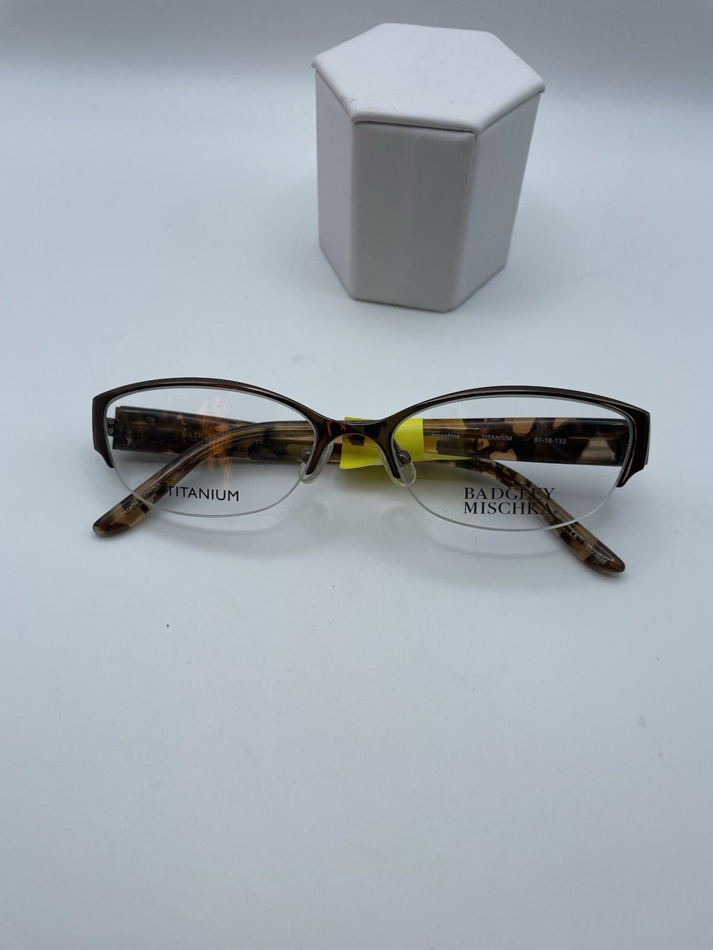 Badgley Mischka Brand Josephine Model 51 Eye Brown NEW