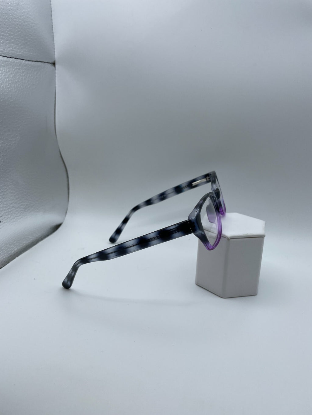 Modern Optical Brand Harper Model 50 Eye Blue/Purple NEW