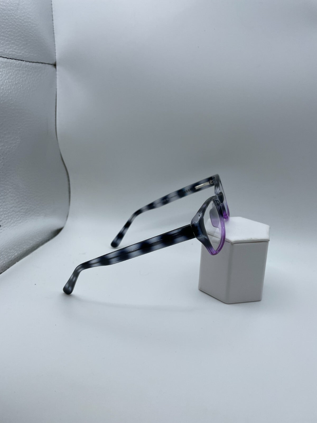 Modern Optical Brand Harper Model 50 Eye Blue/Purple NEW