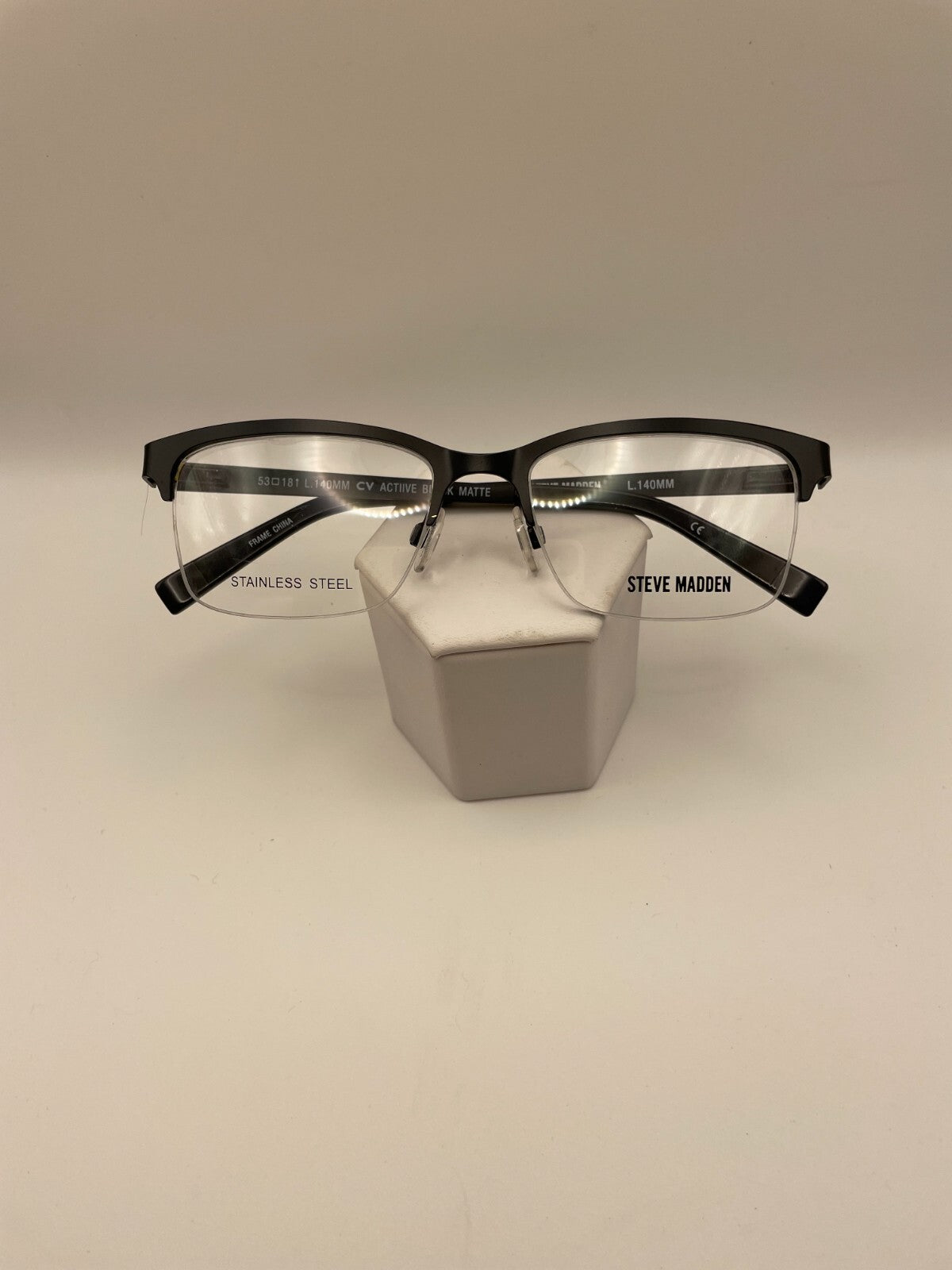 Steve Madden Brand Actiive Model 53 Eye Matte Black NEW