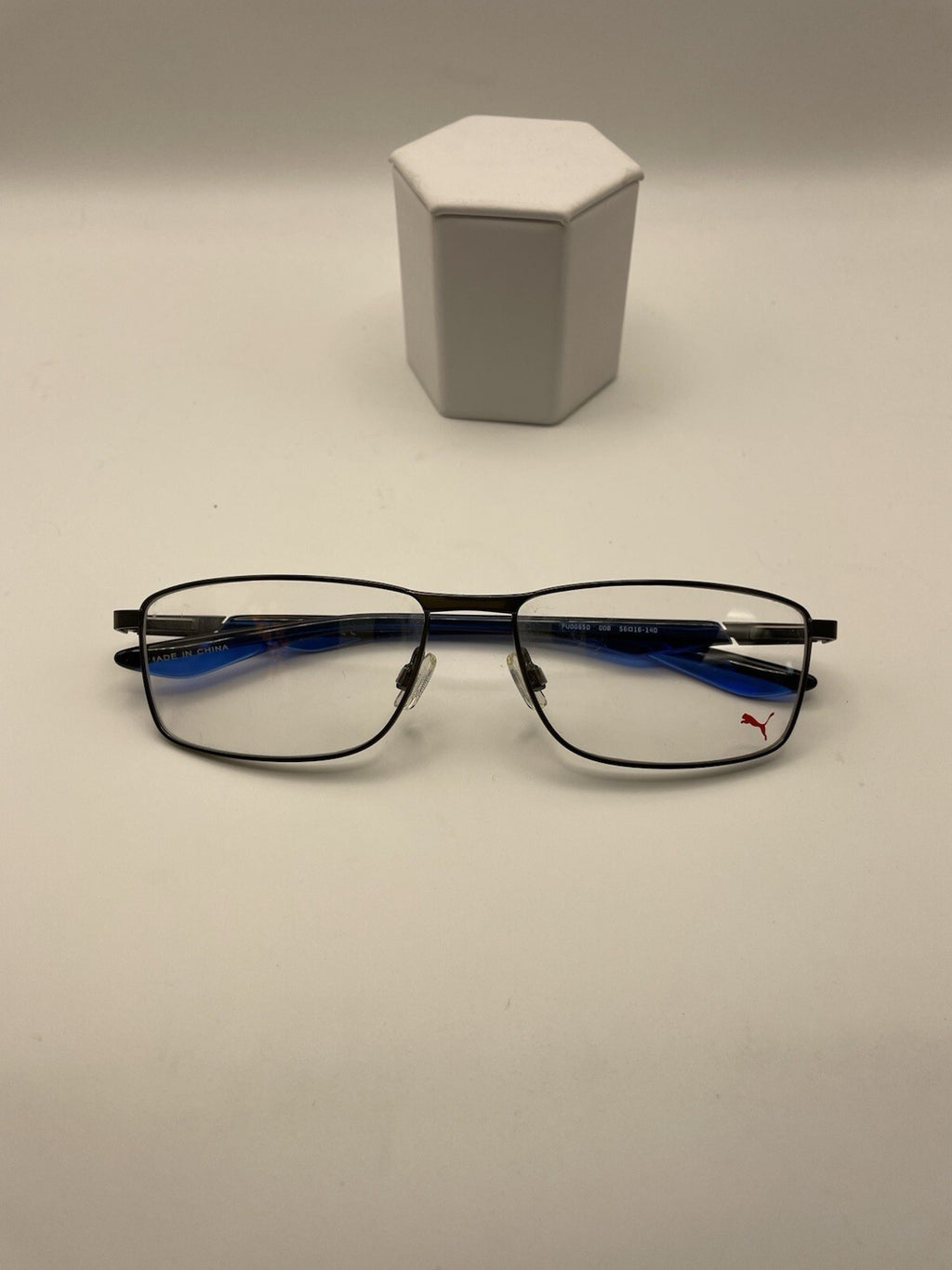 PUMA Brand PU00650 Model 56 Eye Gun Metal & Blue NEW
