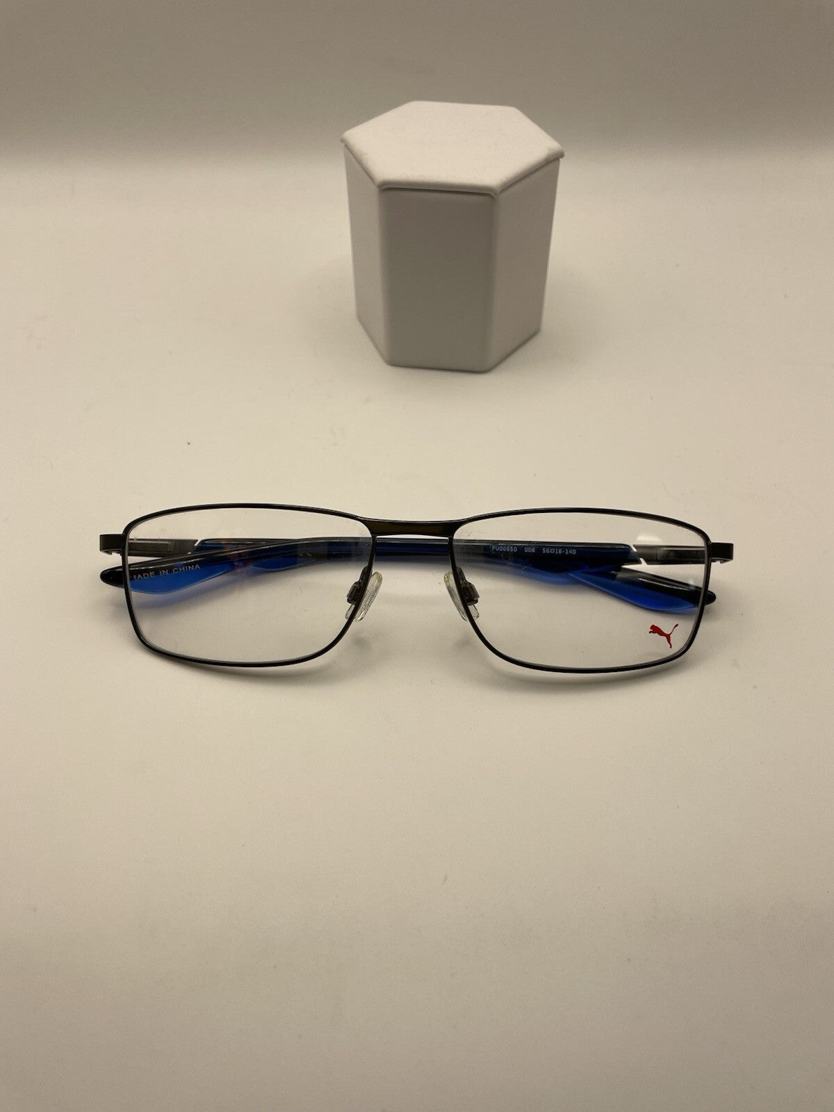 PUMA Brand PU00650 Model 56 Eye Gun Metal & Blue NEW