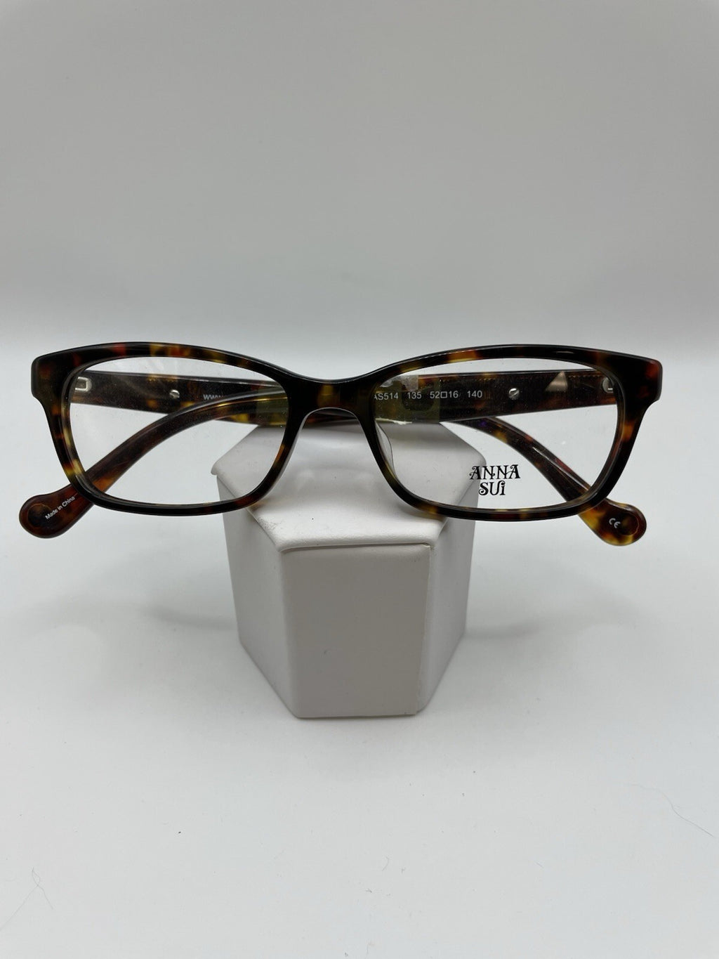 Anna Sui Brand AS514 Model 52 Eye Tortoise NEW