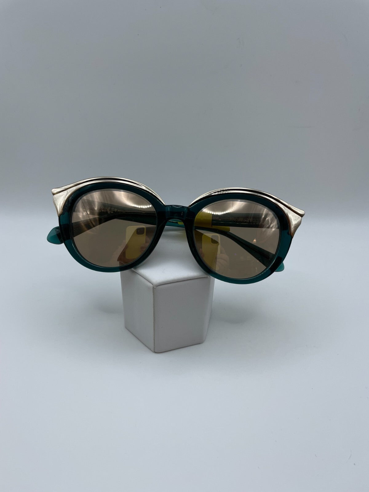 Zac Posen Brand Dionne Model 50 Eye Emerald NEW