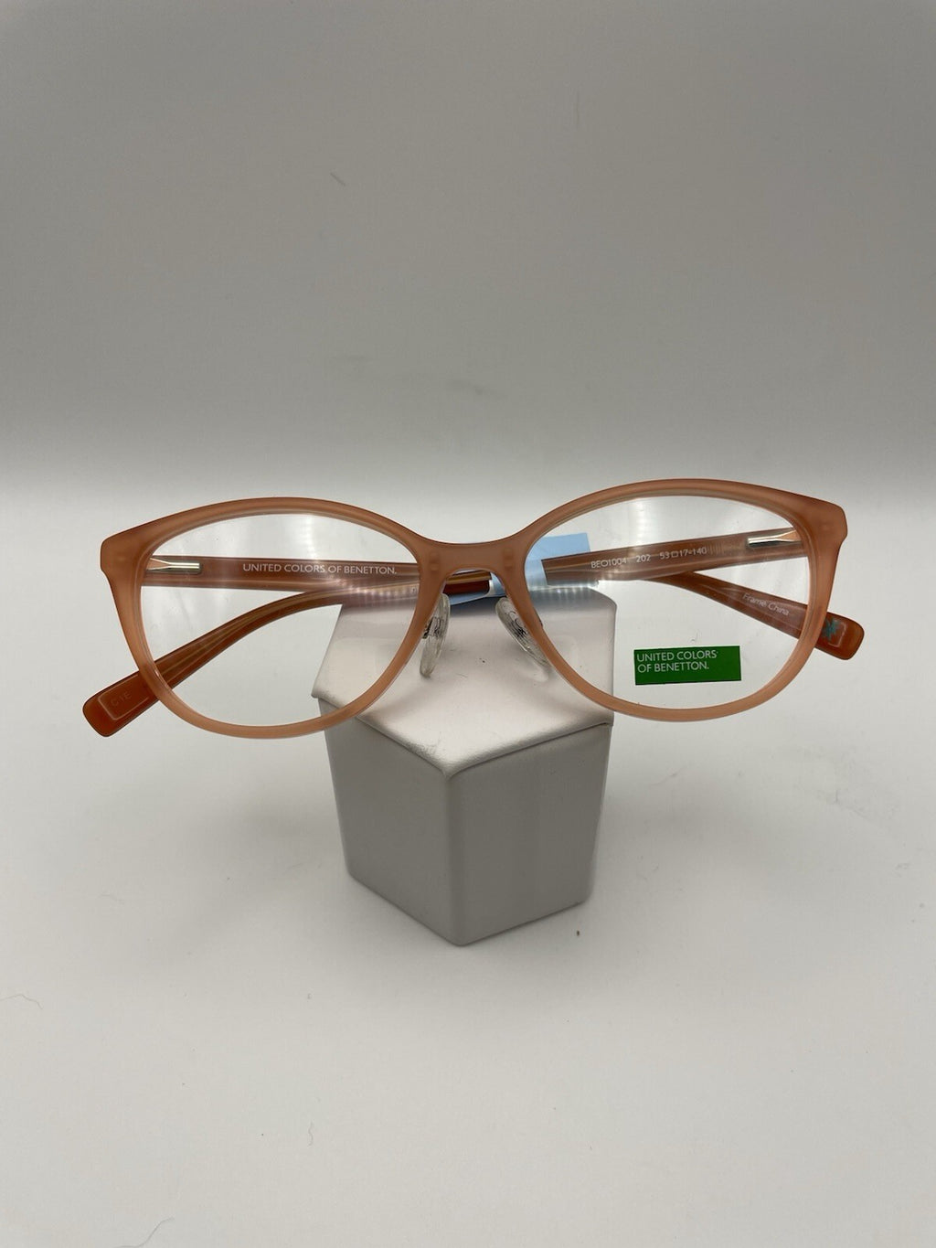 United Colors Of Benetton Brand BEO1004 Model 53 Eye Orange NEW