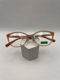 United Colors Of Benetton Brand BEO1004 Model 53 Eye Orange NEW