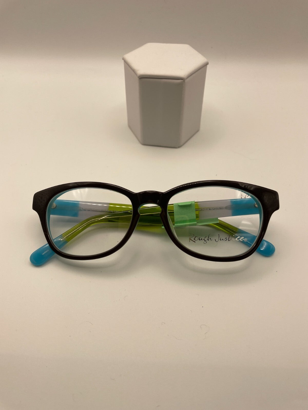 Rough Justice Brand Racey Cool Model 52 Eye Brown/Aqua NEW