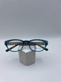 Modern Optical Brand Tender Model 47 Eye Black/Teal NEW