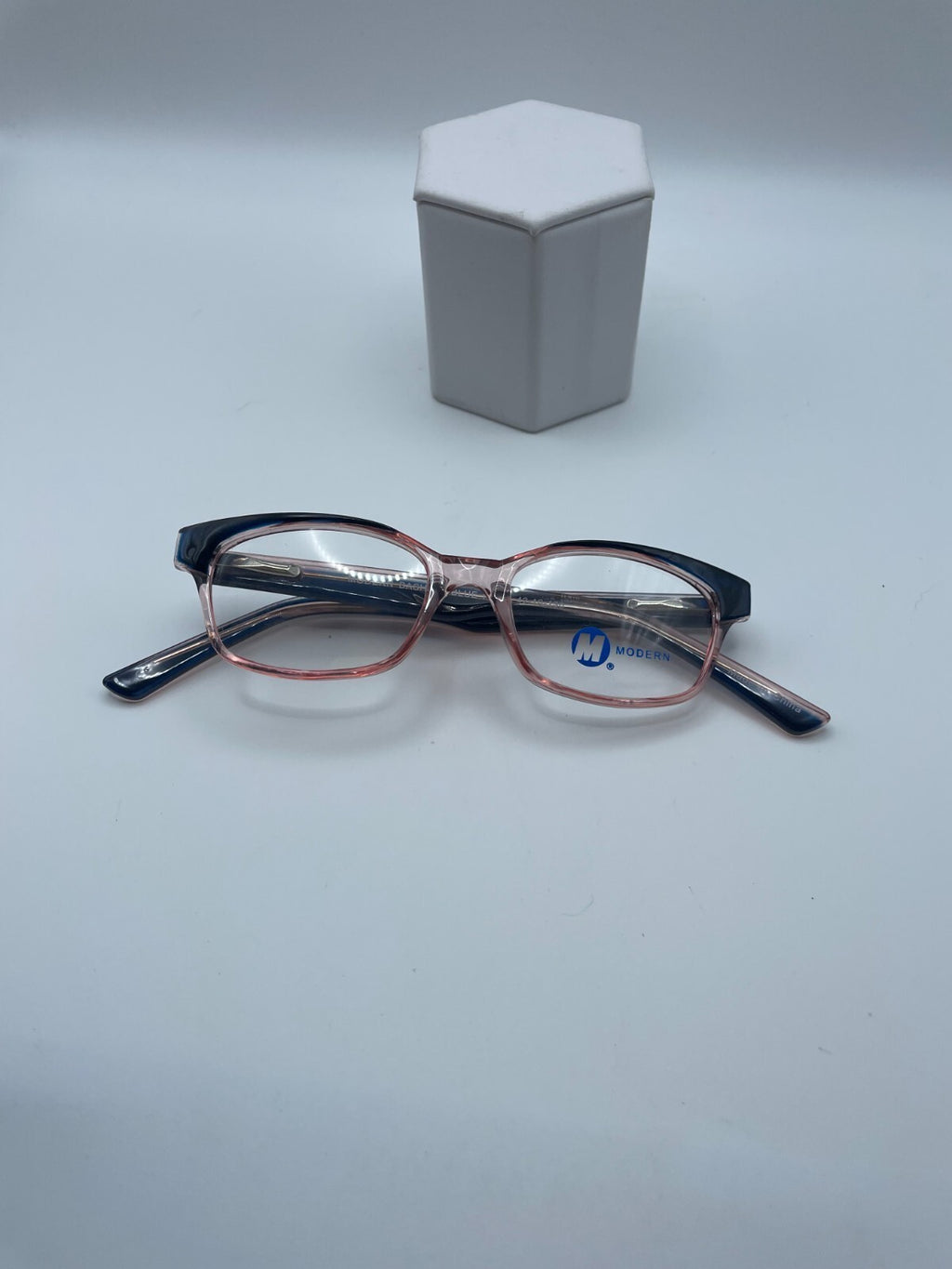Modern Optical Brand Bashful Model 42 Eye Blue Rose NEW