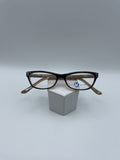 Modern Optical Brand Adorable Model 47 Eye Black Brown NEW