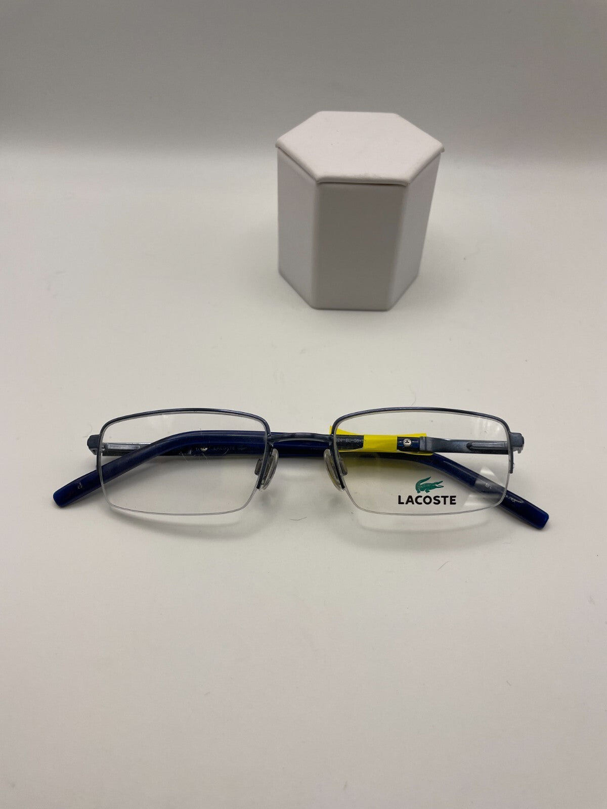 Lacoste Brand LA12024 Model 50 Eye Blue NEW