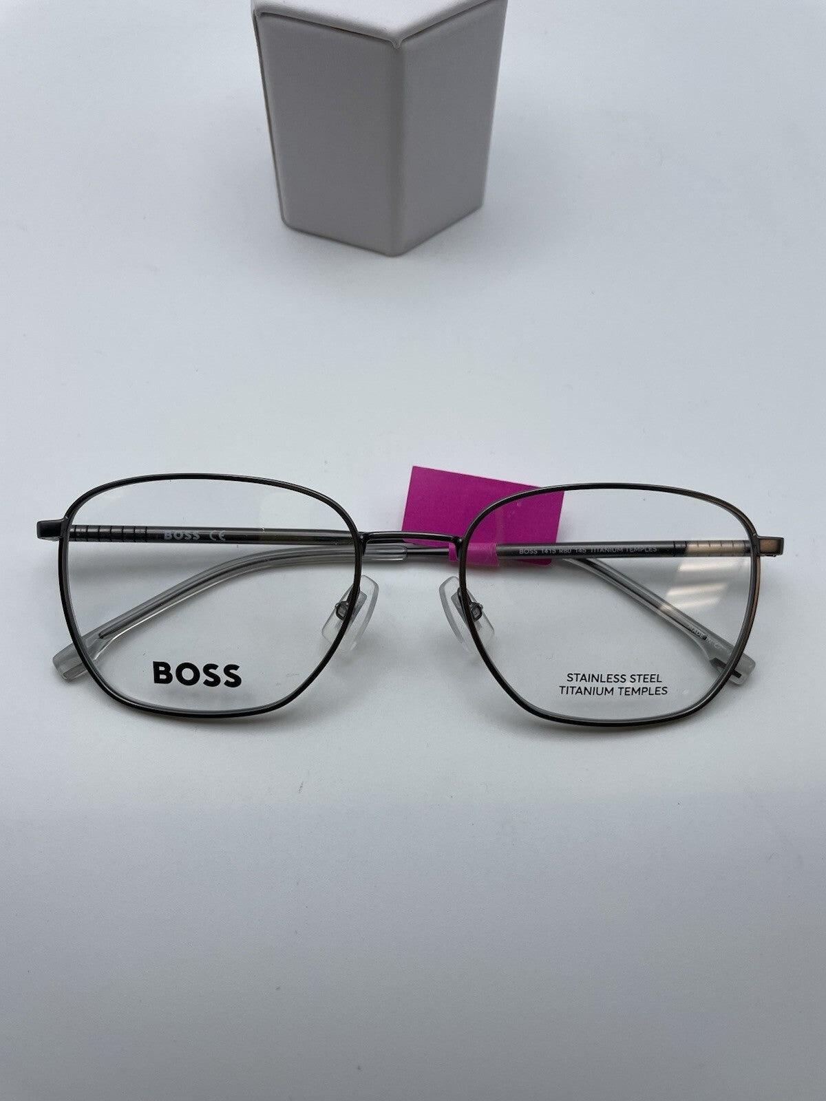 HUGO BOSS Brand BOSS 1415 Model 55 Eye Titanium NEW