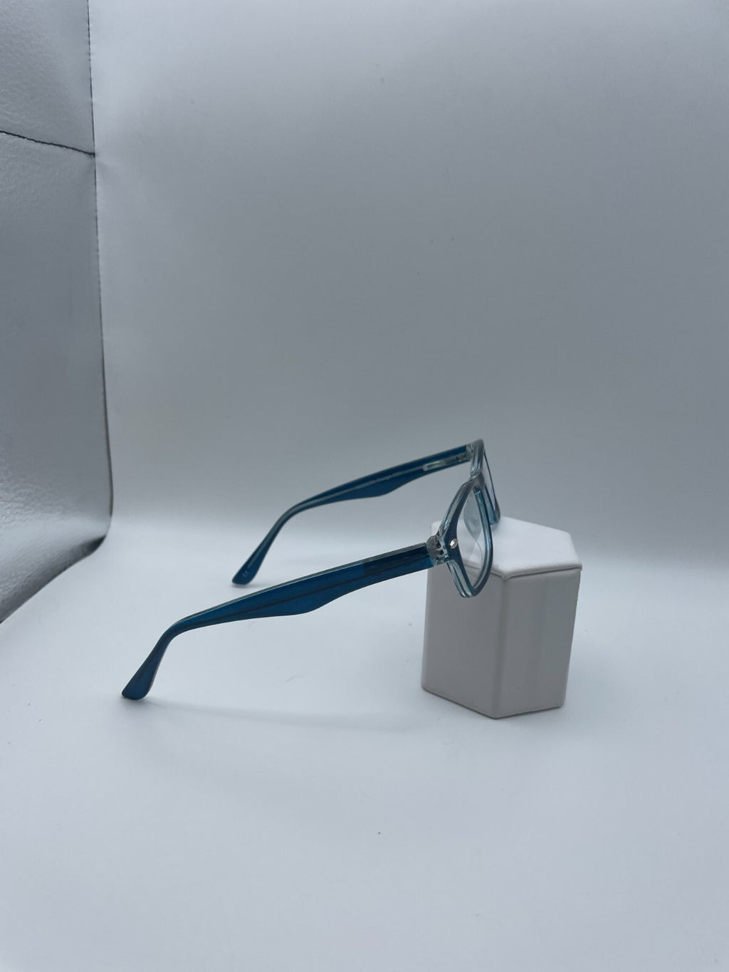 Modern Optical Brand Care Model 46 Eye Navy/Crystal NEW