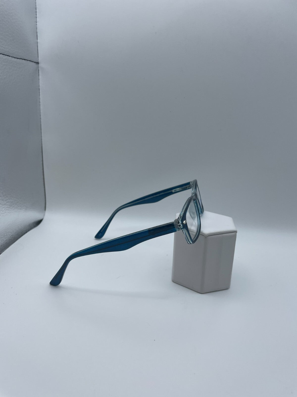 Modern Optical Brand Care Model 46 Eye Navy/Crystal NEW