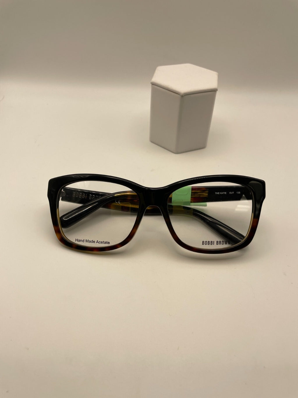 Bobbi Brown Brand The Katie Model 54 Eye Black Tortoise Fade NEW