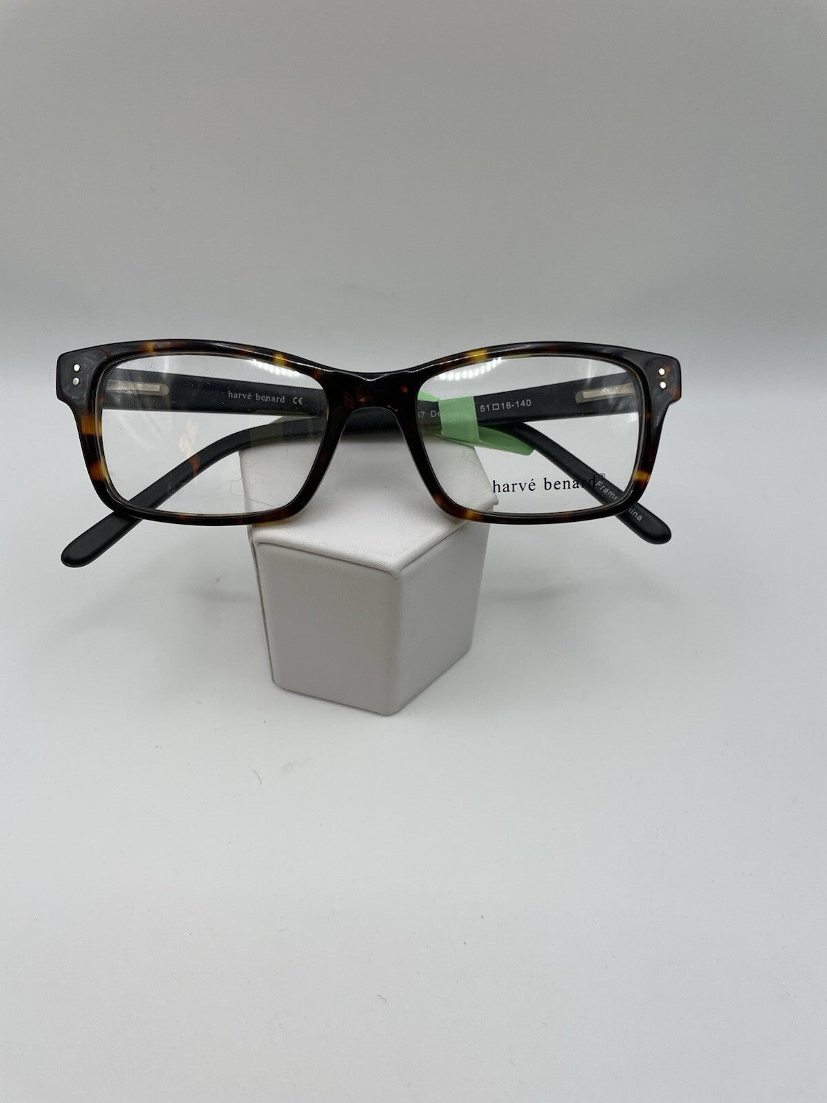 harvé benard Brand HB637 Model 51 Eye Black/Demi NEW￼